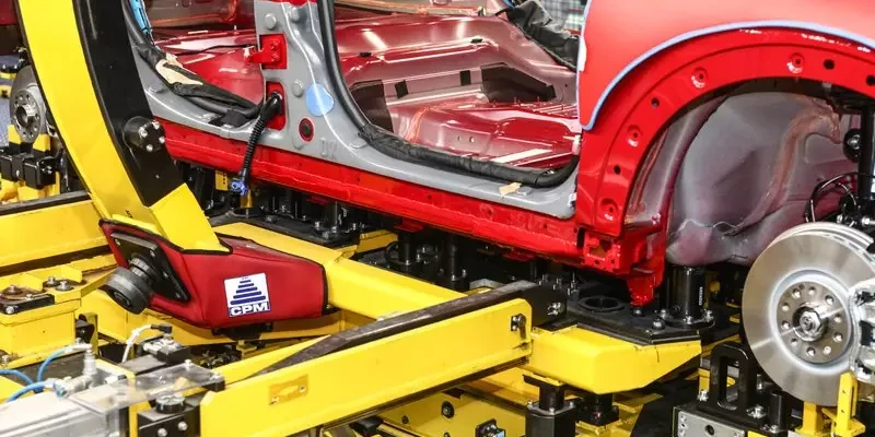 Flex Decking is Dürr's flexible solution for assembly units